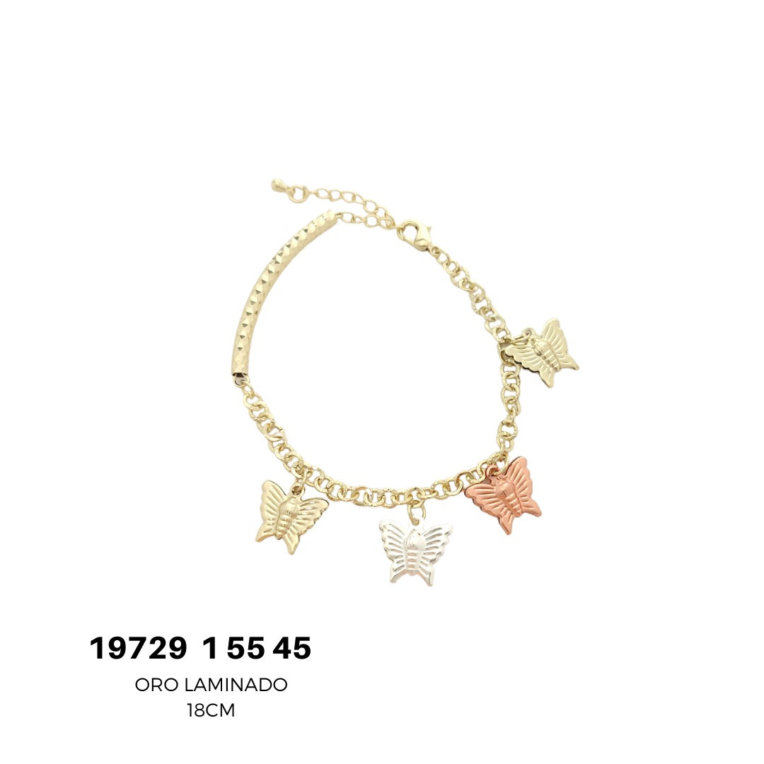 Pulsera de Oro Laminado