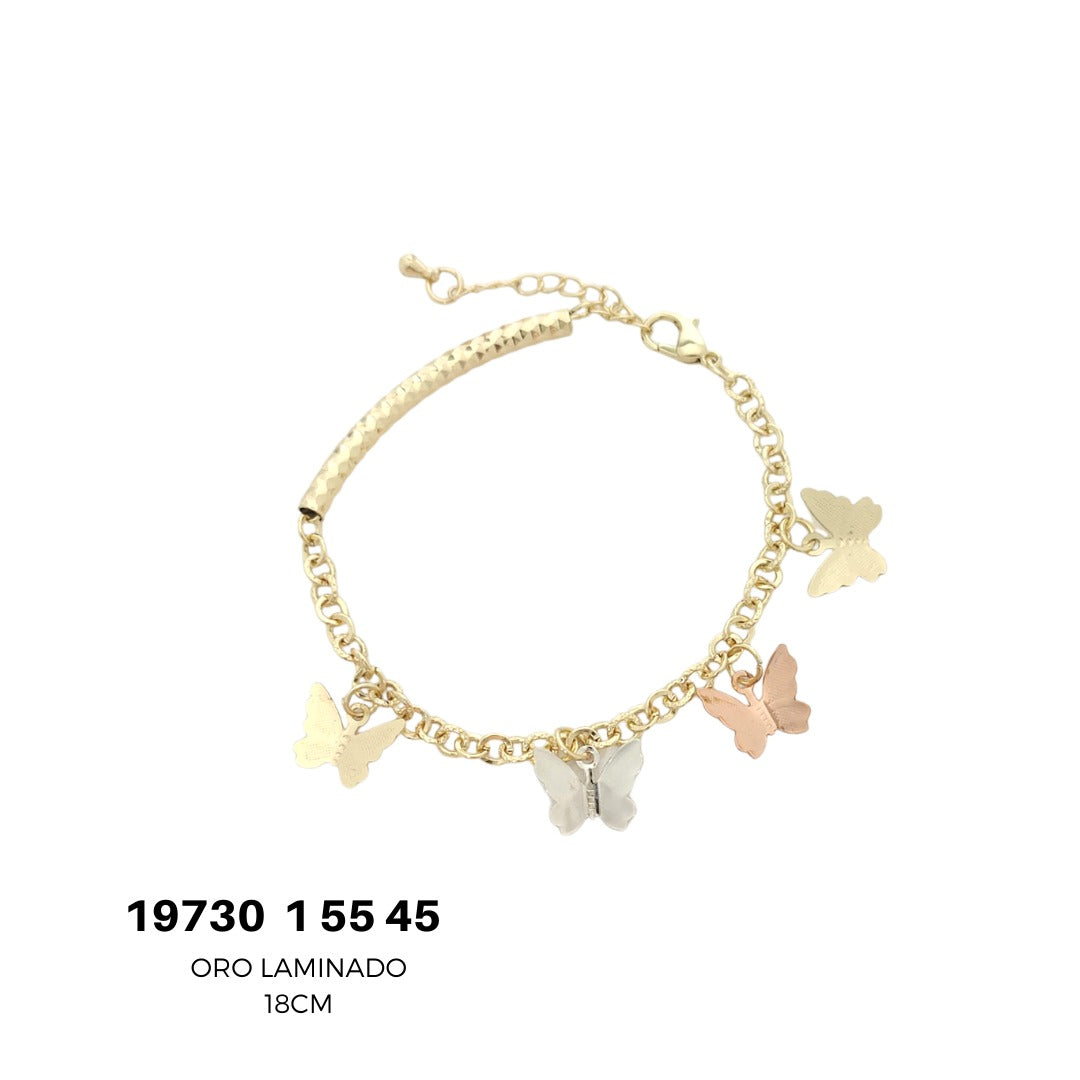 Pulsera de Oro Laminado