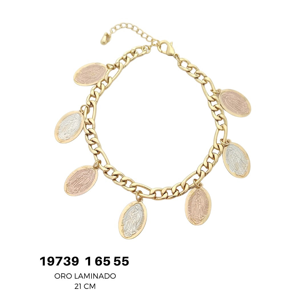 Pulsera de Oro Laminado