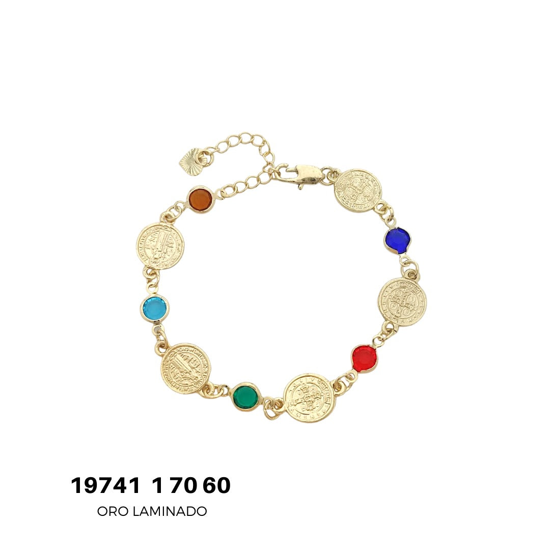 Pulsera de Oro Laminado