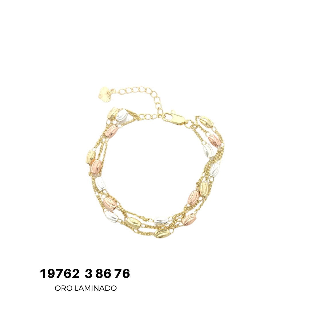 Pulsera de Oro Laminado