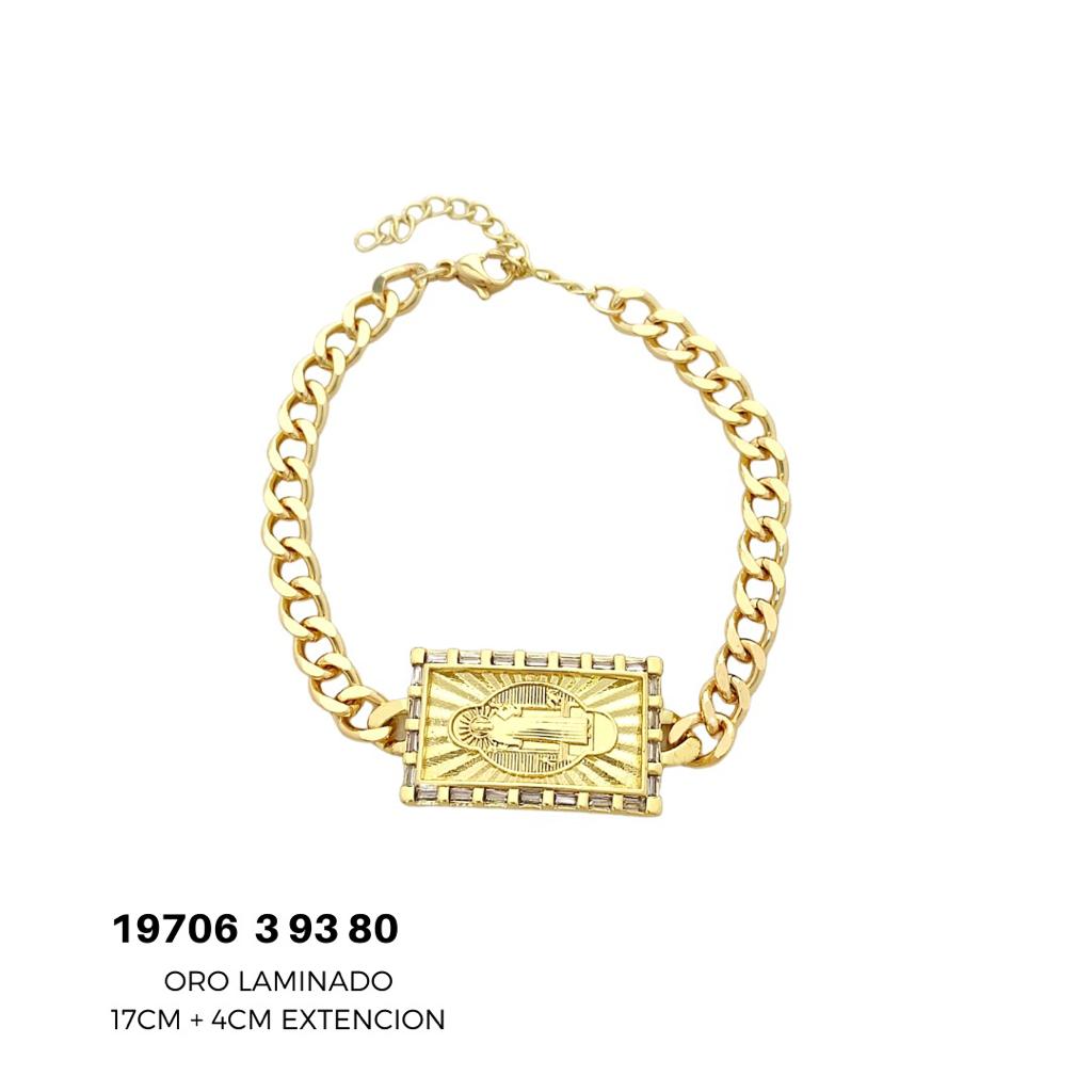 Pulsera de Oro Laminado