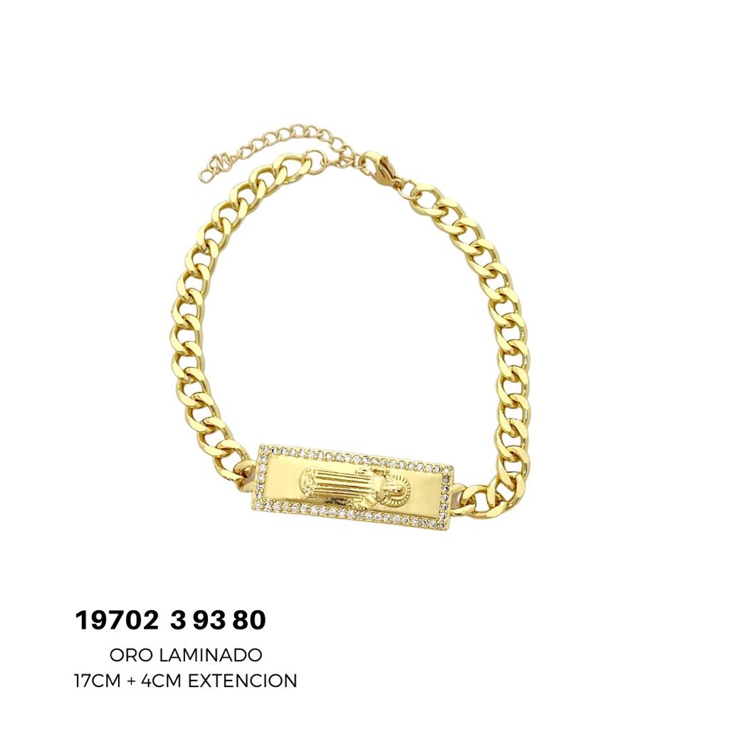 Pulsera de Oro Laminado