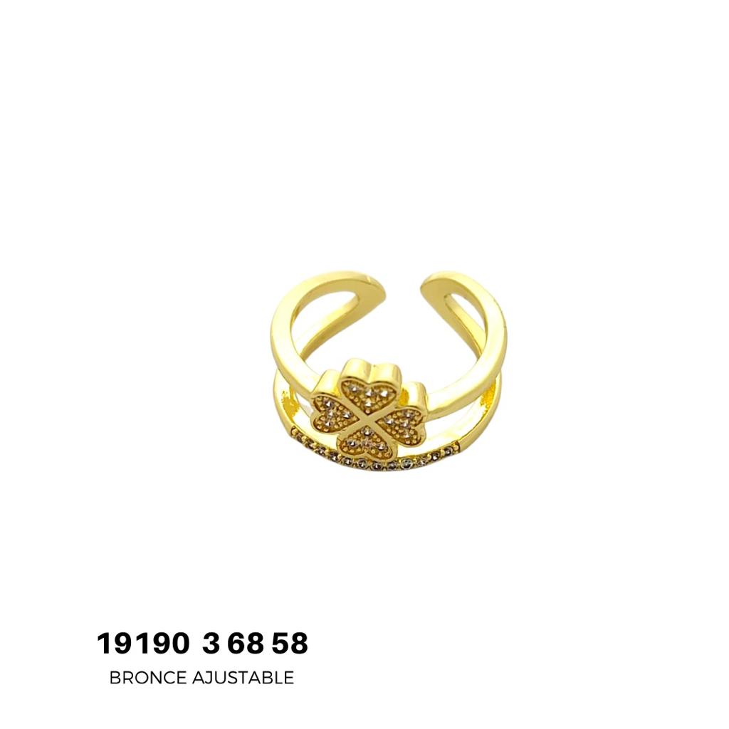 Anillo de bronce ajustable