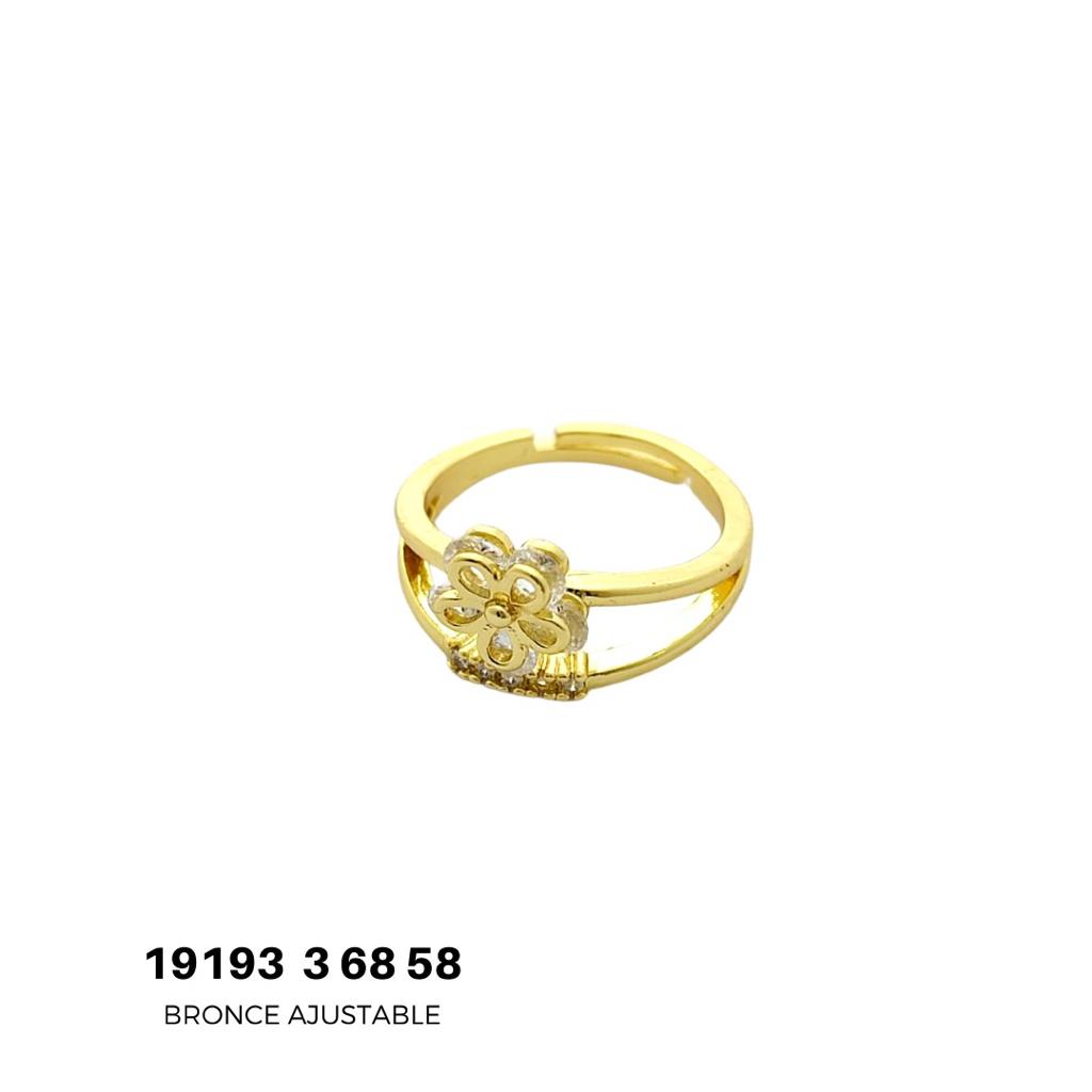 Anillo de bronce ajustable