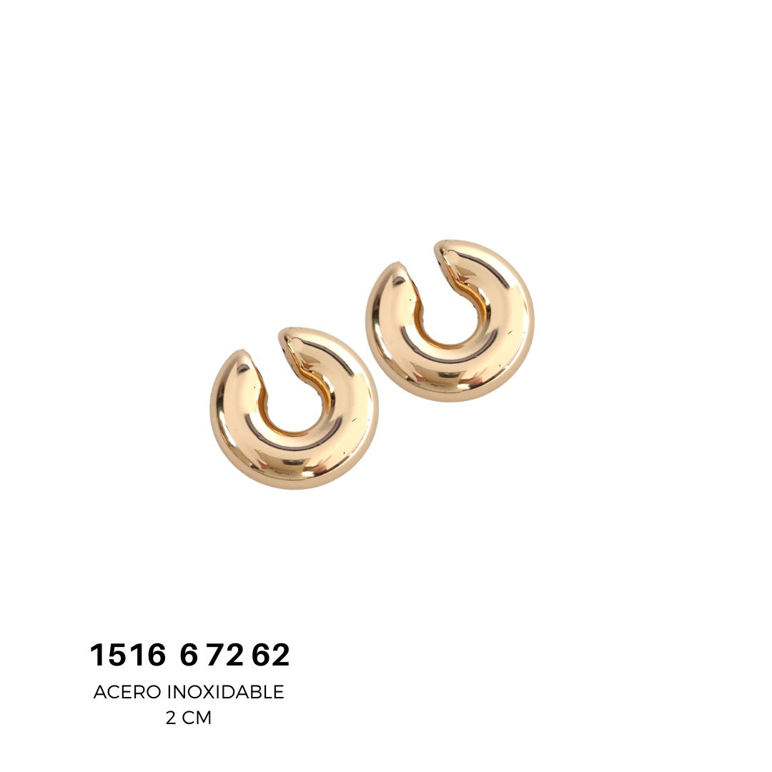 Aretes Acero Inoxidable 2cm