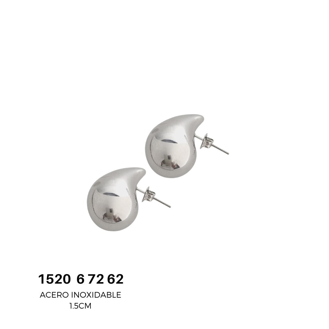 Aretes Acero Inoxidable 1.5cm