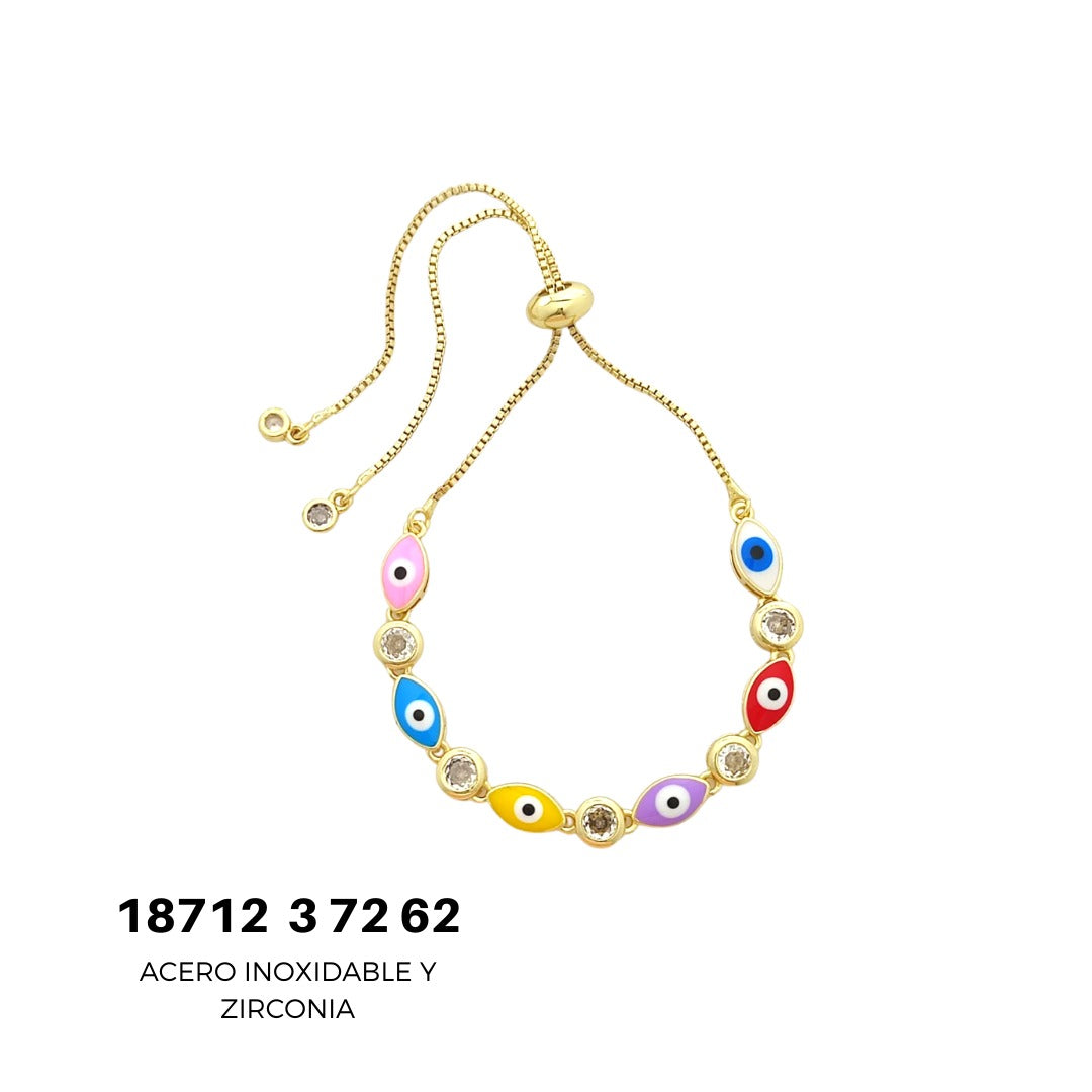 Pulsera ojo ajustable